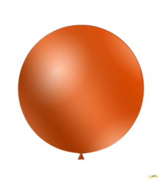 Балони металик ROCCA - Оранжев металик / Metal Orange, 38см, 50 бр., GM150 70