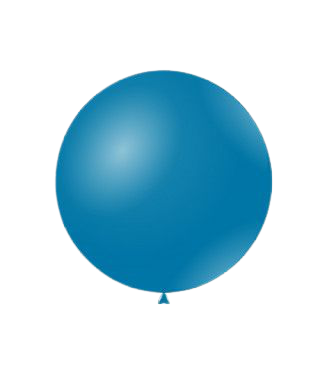 Балон пастел ROCCA - Синьо / Royal Blue, 38см, 1 бр., G150 52