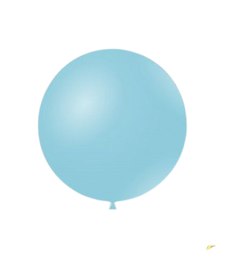 Балон пастел ROCCA - Бебешко Синьо / Baby Blue, 38см, 1 бр., G150 39