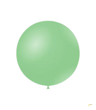 Балон пастел ROCCA - Мента / Mint Green, 38см, 1 бр., G150 29