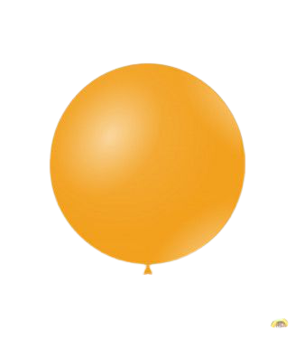 Балон пастел ROCCA - Тъмножълто / Sun Yellow, 38см, 1 бр., G150 36