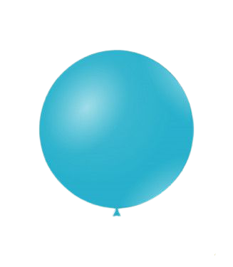 Балон пастел ROCCA - Светлосиньо / Light Blue, 38см,1 бр., G150 46