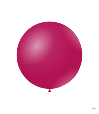 Балон пастел ROCCA - Циклама / Fuchsia, 38см, 1 бр., G150 07