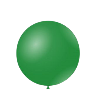 Балон пастел ROCCA - Зелено / Grass Green, 38см, 1 бр., G150 22