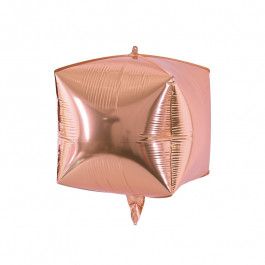 Балони Куб /фолио/,злато, сребро, розово злато