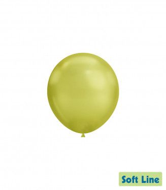 Балони Хром ROCCA, лайм, 100бр., 5", 13см, SLC5 122