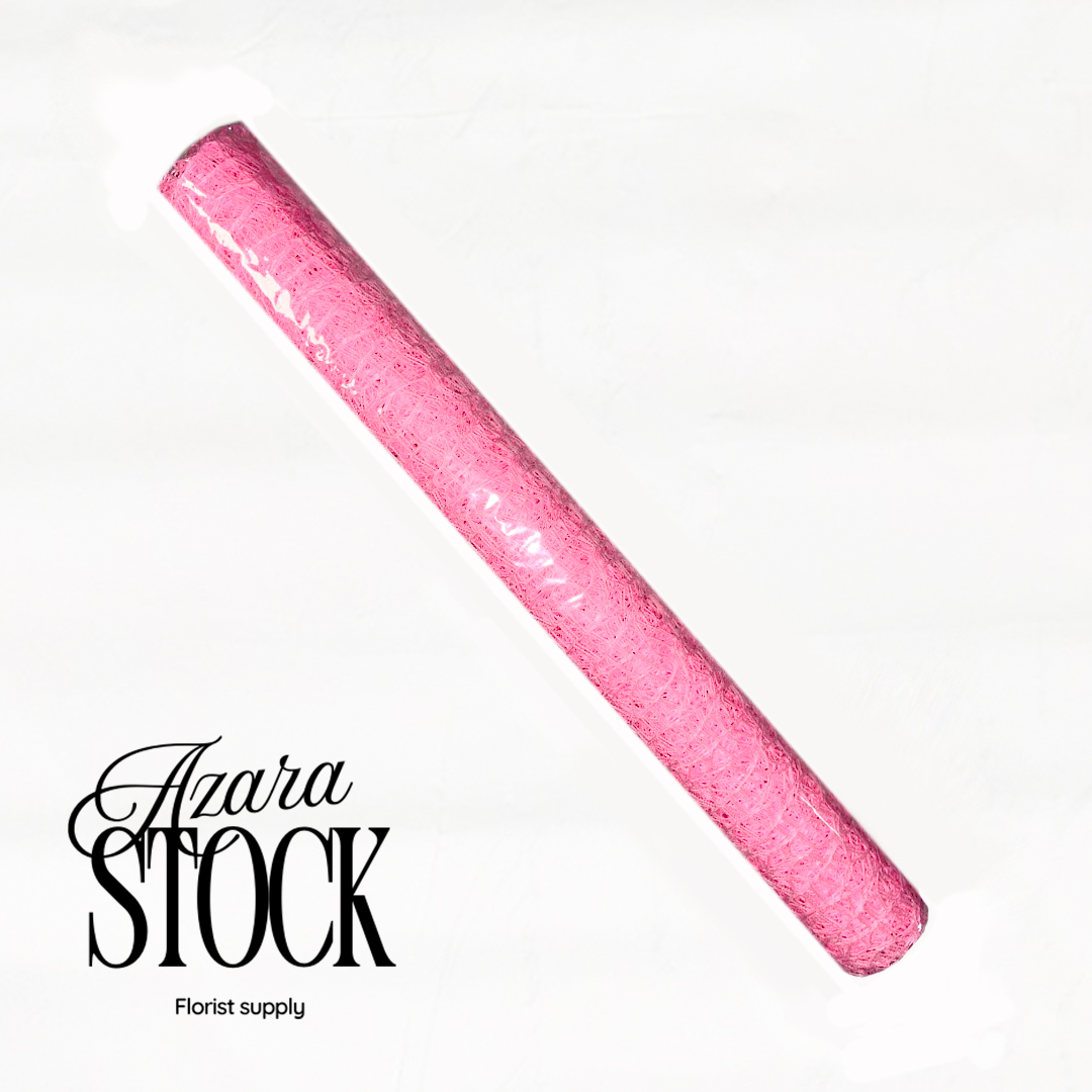 Дантела розово