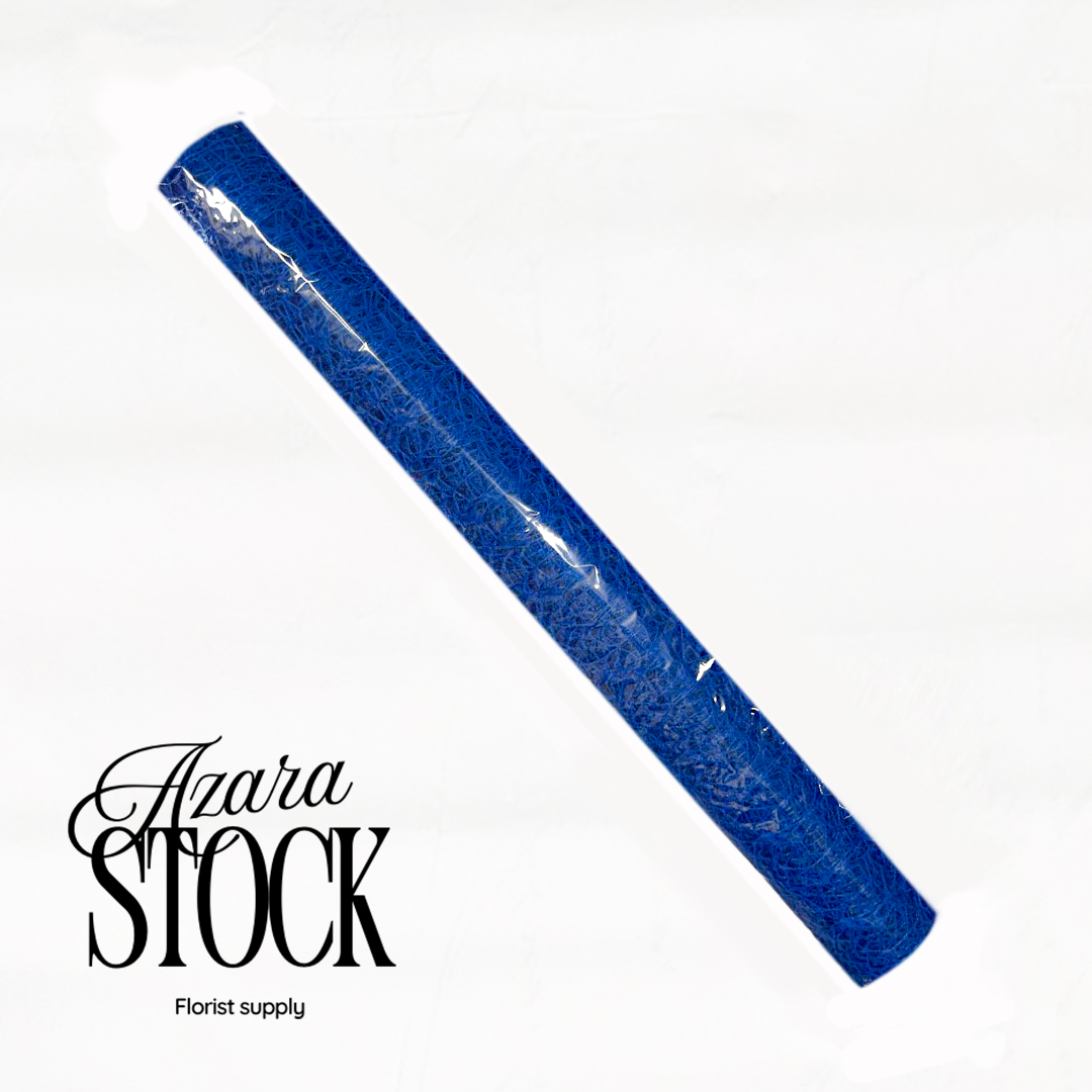 Дантела тъмно синьо