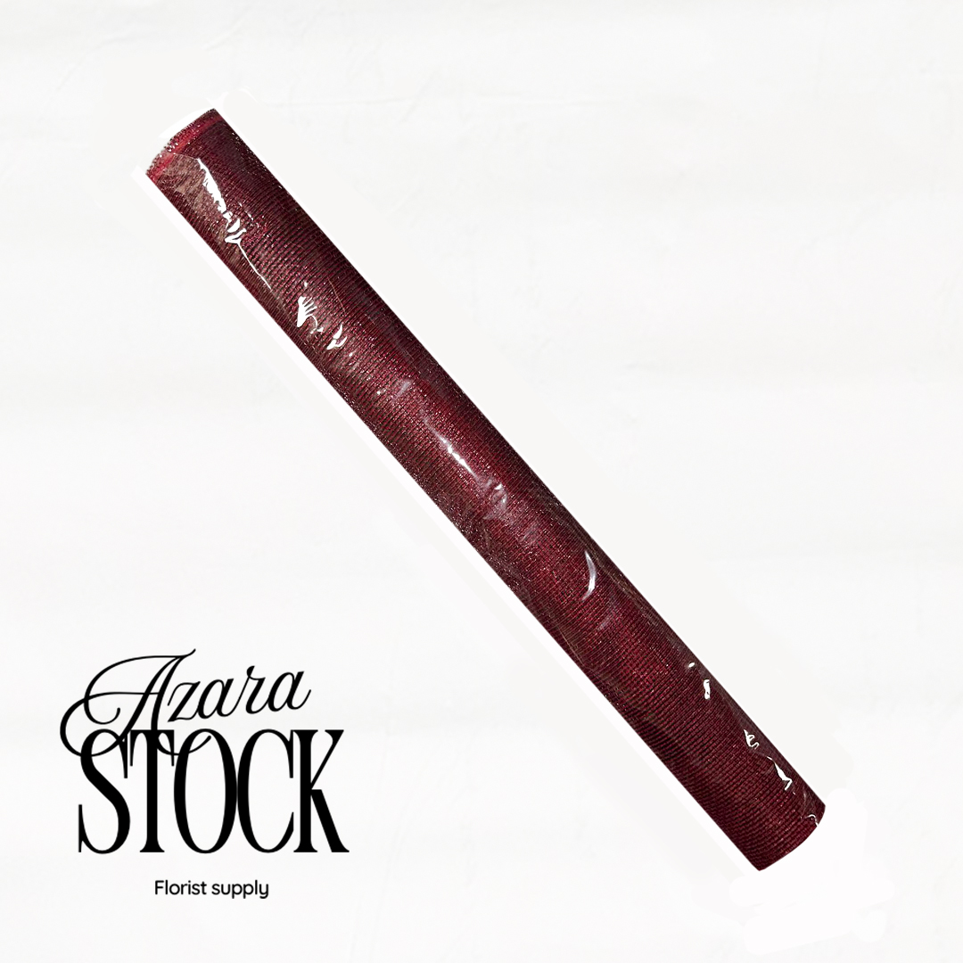 Мрежа бордо с черно