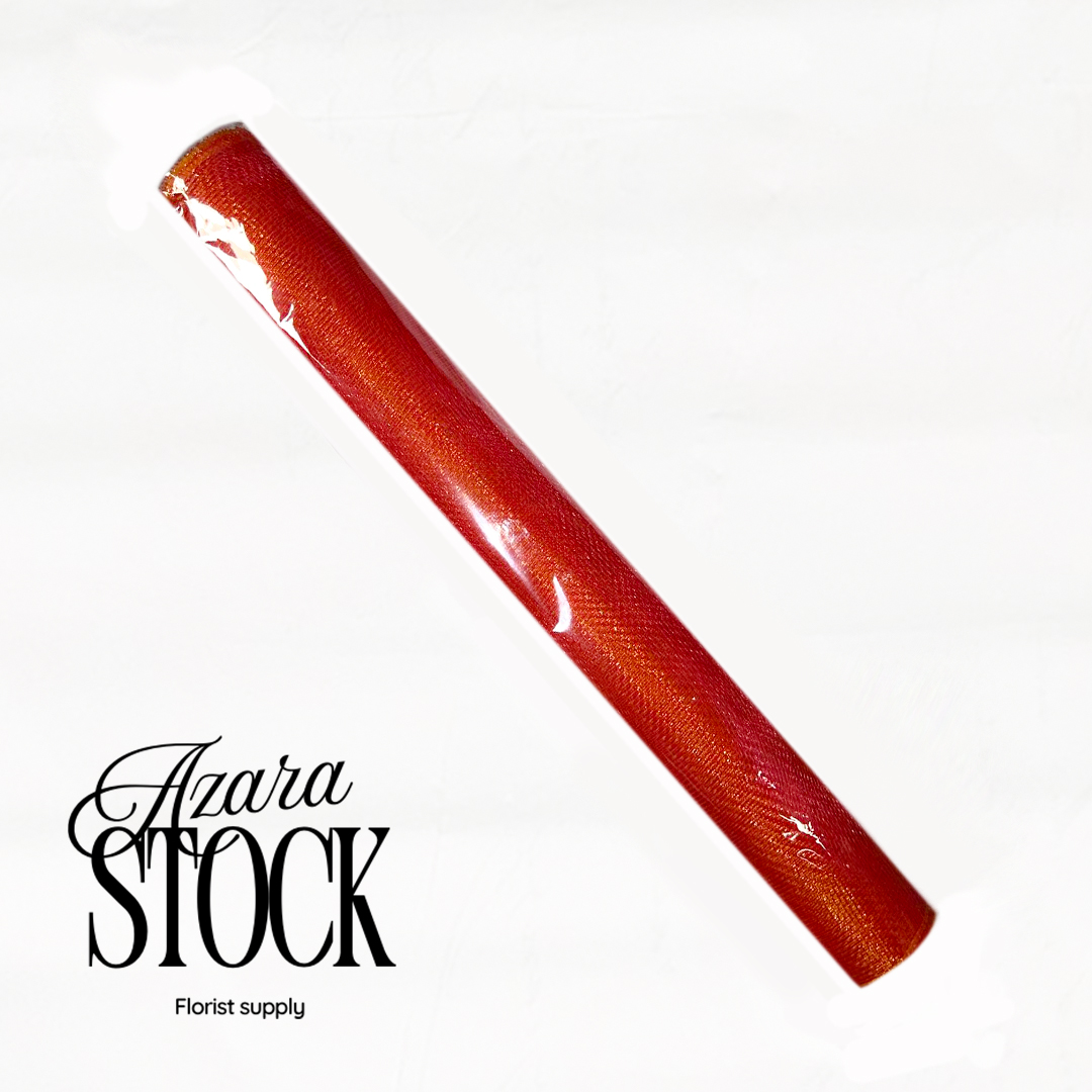 Мрежа златно с червено