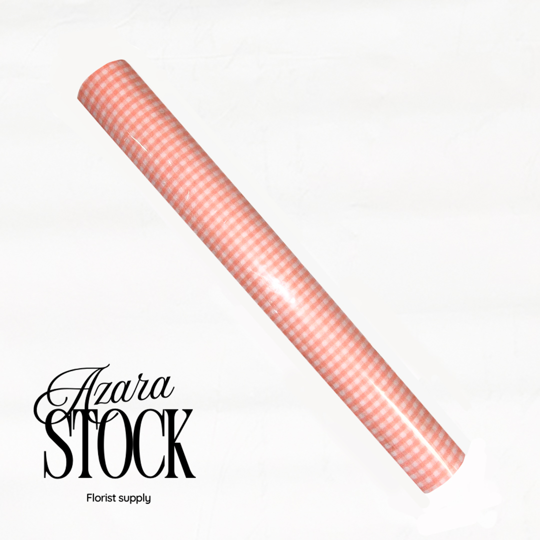 Текстил каре оранжево