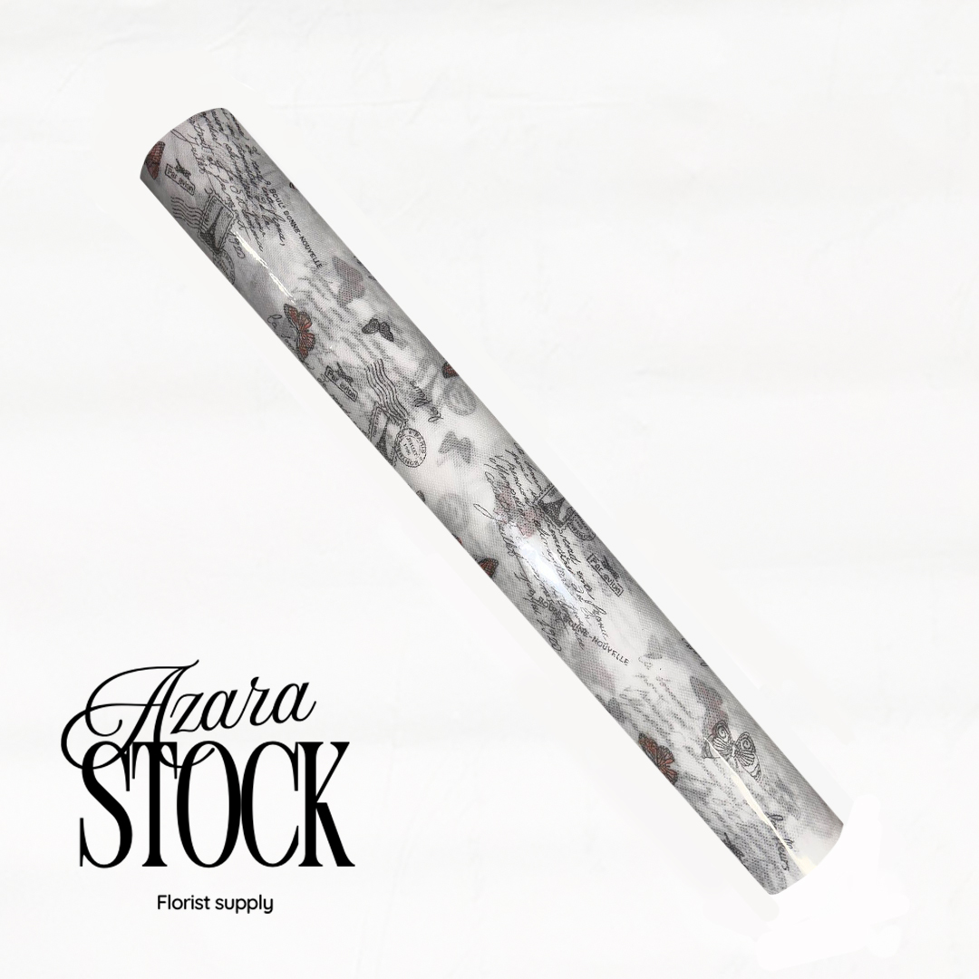 Текстил пеперуди оранжево