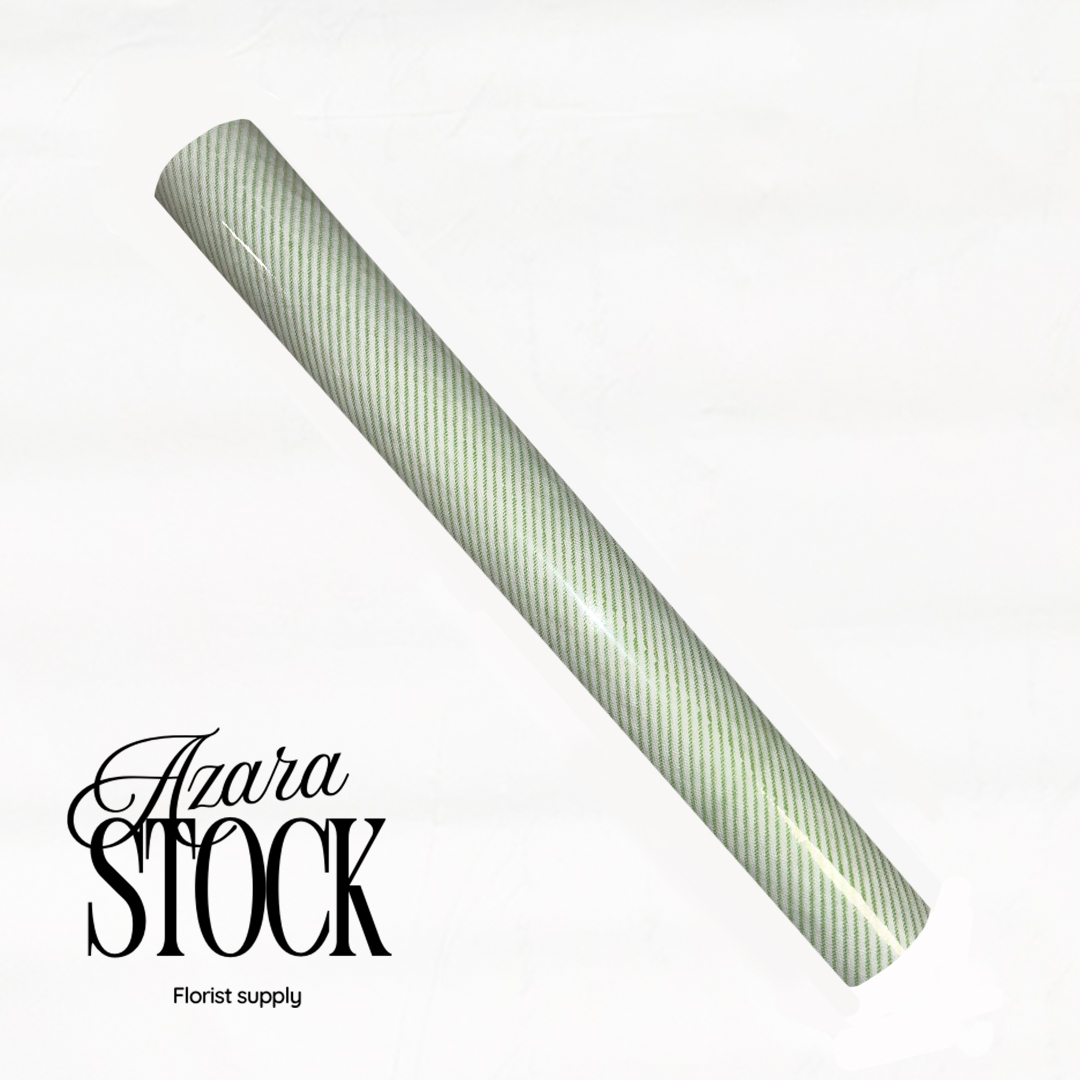 Текстил райе зелено