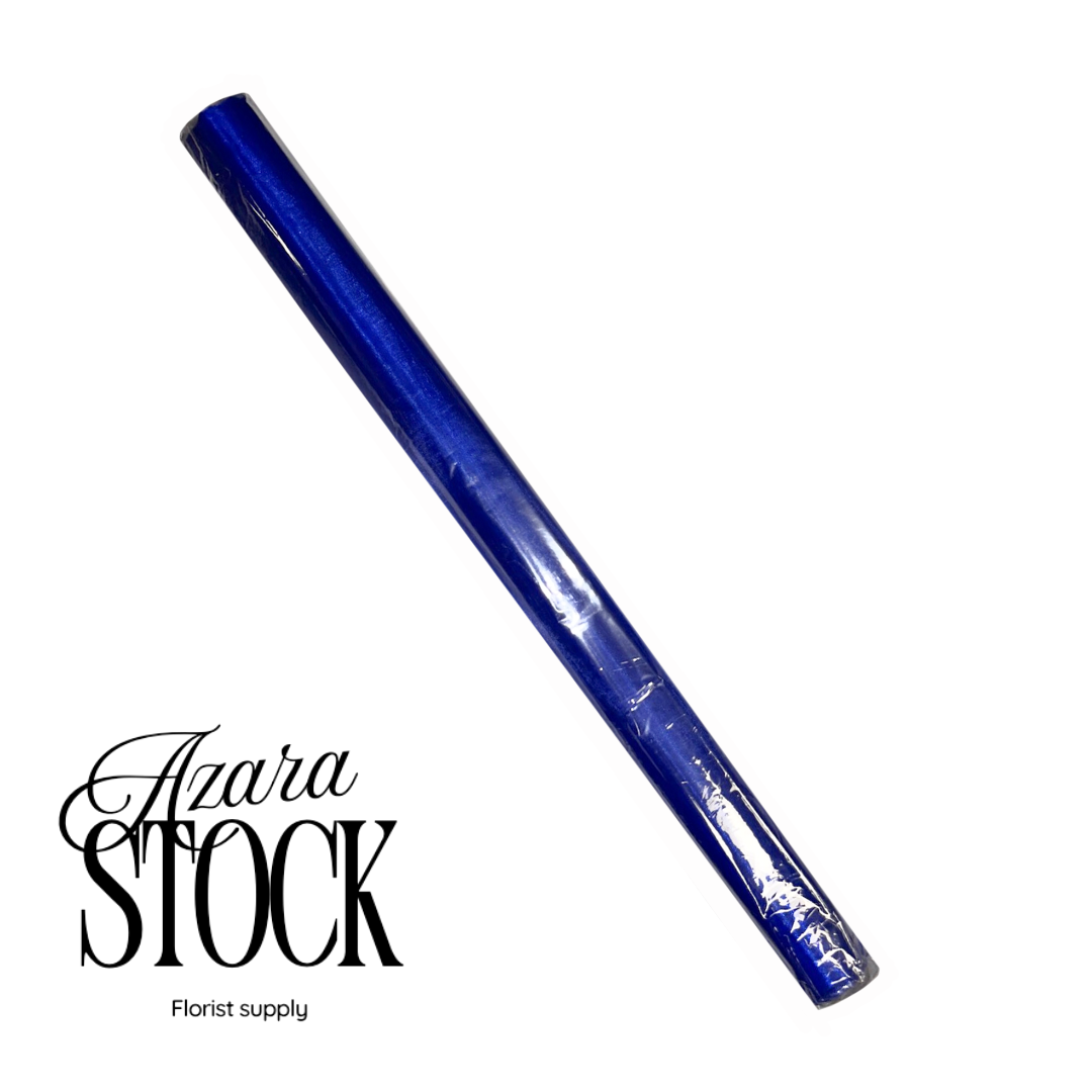 Органза тъмно синьо