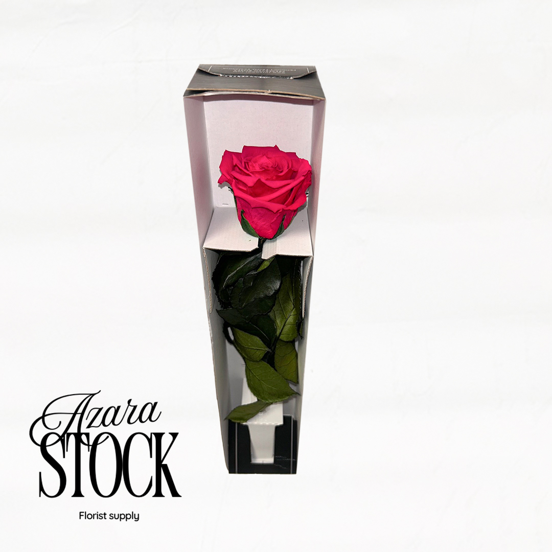 Вечна роза циклама с дръжка